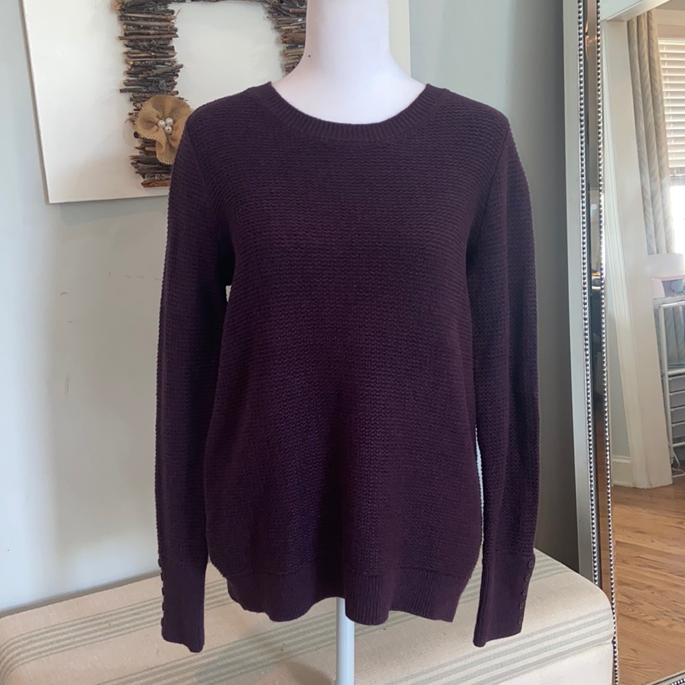 NWT LOFT Purple Sweater
